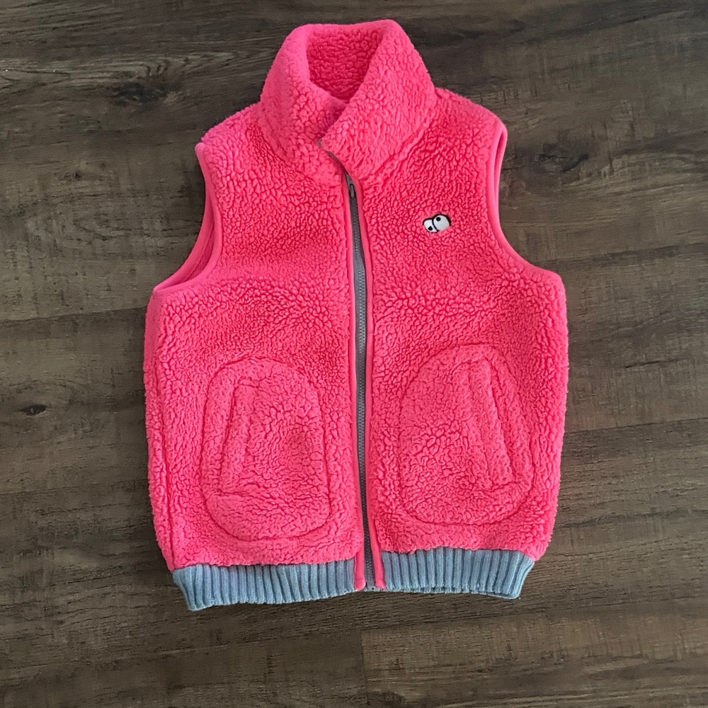 Undercover Kids Bright Pink Fleece Vest